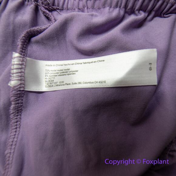 New! Eloquii long bell sleeve purple romper, size‎ 18/20 - Picture 10 of 11